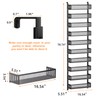 DAOTENGQL 10-tier Over The Door Pantry Organizer with Mesh Baskets,