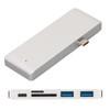 USB C Hub Portable 5 in 1 PD Fast Charge