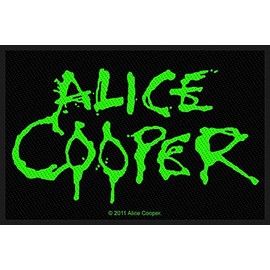 Alice Cooper Alice Cooper Logo Unisex Patch Standard, 100% polyester,