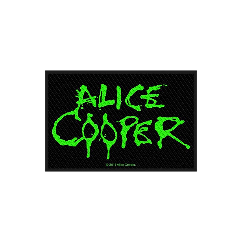 Alice Cooper Alice Cooper Logo Unisex Patch Standard, 100% polyester,