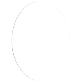Matsunami Glass Industry C015001 Round Cover Glass, No. 1, Pack of 100