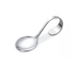 Unbranded Stainless Steel Curved Handle Dessert Spoon, 6 spoons of