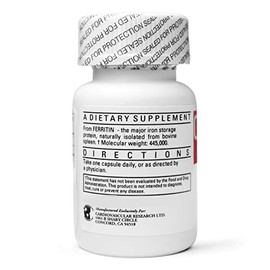 Cardiovascular Research Ferritin - Suplemento de hierro de máxima absorción (2 unidades)