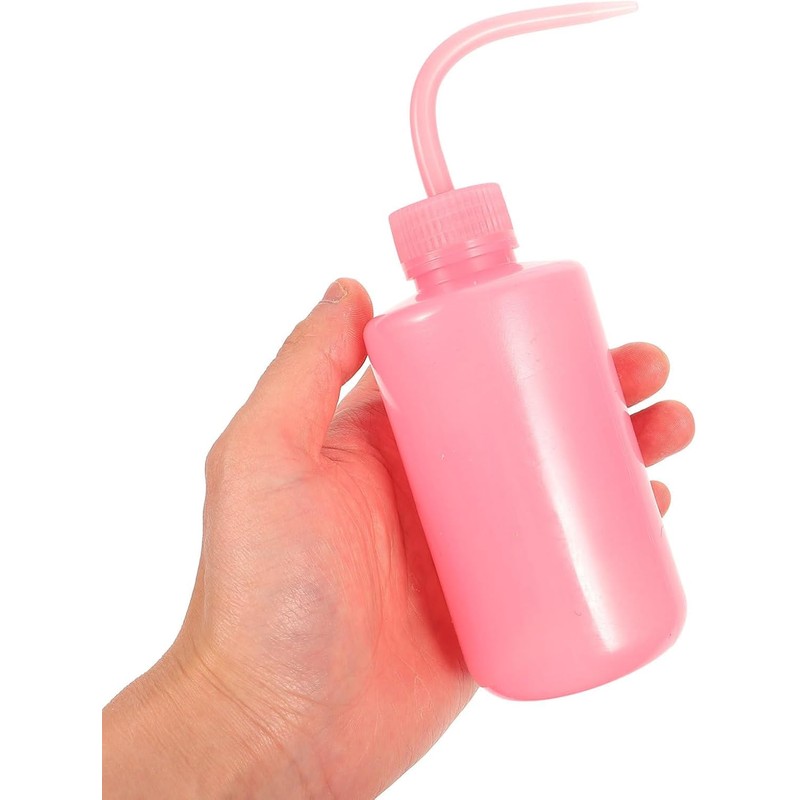 UKCOCO Botella Abs Pestañas Curva Lavado para de 250ml Boquilla