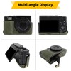 Rieibi TZ99 Camera case, PU Leather Camera Case for Panasonic