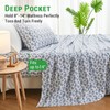 Gogreen 4PC Deep Pocket Full Sheet Set Fit 14", Breathable