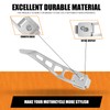 HCmotorku Motorcycle Kickstand Extension Kit Fit For Harley Dyna Street