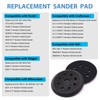 3 Pack Sander Replacement Pad for R2600 and R2601, 5