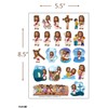 McEtt McEtt Jesus Sticker Sheets - Cute Jesus Bible Story