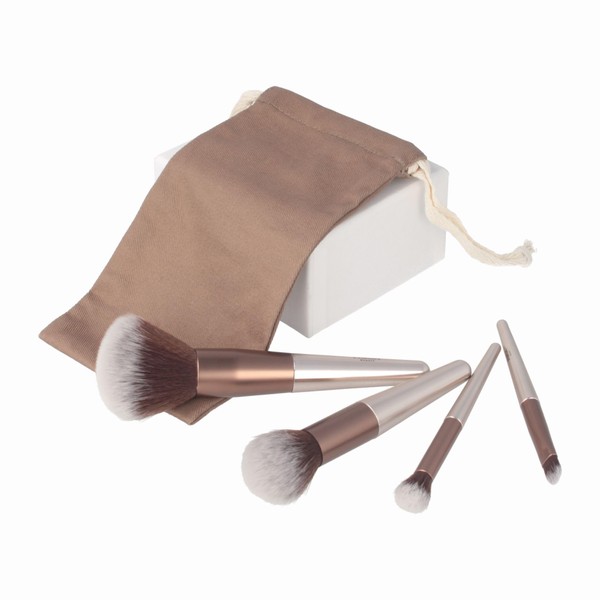 PARSA Beauty 5 Piece Brush Set - Makeup Brushes for