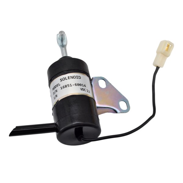 16851-60014 Fuel Shut Off Solenoid Compatible with Kubota BX2230D BX1500D