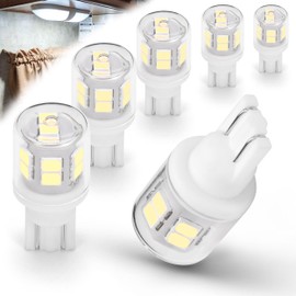 Bright T10 921 922 912 Led Bulbs for 12V RV Tralier Interior Ceiling Dome Light, Cool White 6000k, 194 168 LED Replacement Camper Boat Trunk Map License Backup Reverse Width Lamp Landscape Lights,5Pcs