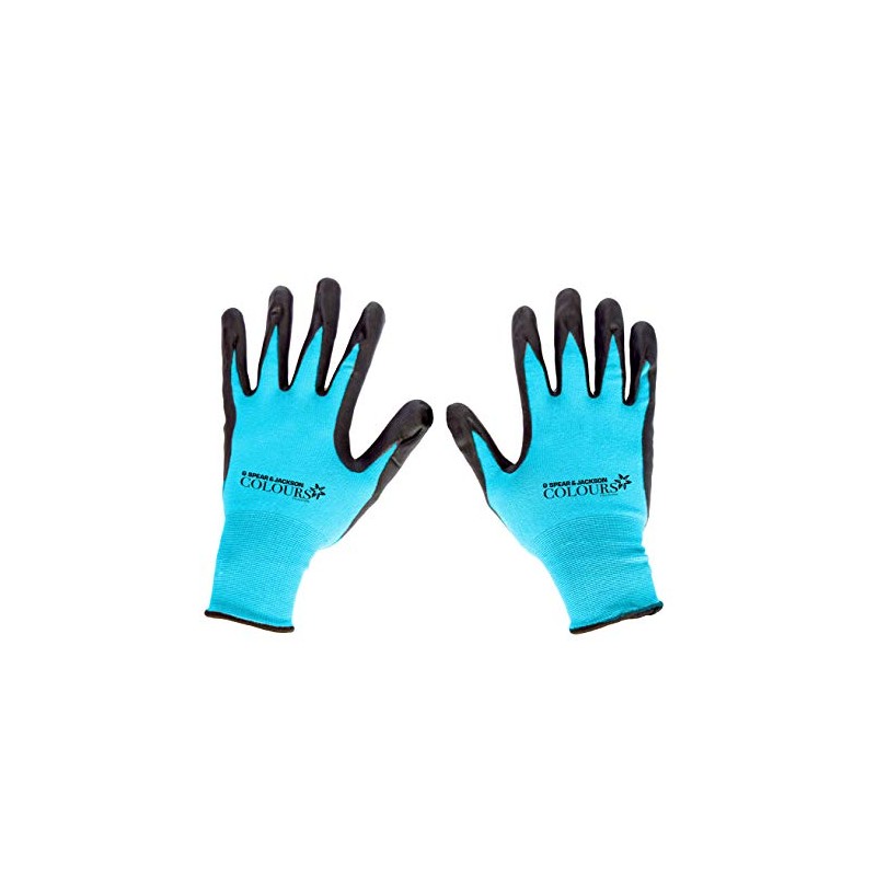 Spear & Jackson Colours Garden Gloves - Blue SJ-CGB