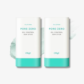 OBgE [Obge] Pore Zero Oil Control Sunstick SPF 50+ PA++++ (Set of 2)