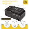 BM Premium EN-EL14A, EN-EL14 Battery and Charger for Nikon D3100,