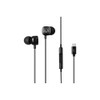 Wave Audio USB-C Corded Headphones, Black