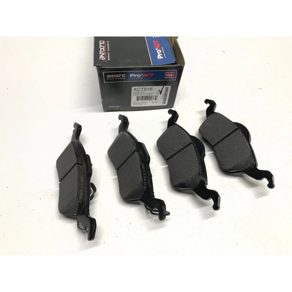 Akebono Disc Brake Pad Set Front Akebono ACT816 for Ford