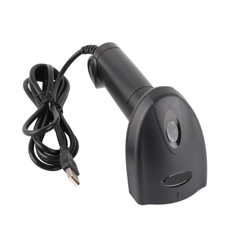 1D Barcode Scanner High Accuracy CCD USB Red Light Handheld