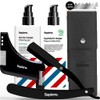 Sapiens Men's Shaving Set - Razor, Shaving Gel, Moisturizer, Contour