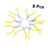 COHEALI 8Pcs Mini Pliers Steel Needle Nose Jewelry Repair Tools