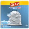 Glad Trash Bags, Force Flex Kitchen Pro Drawstring Garbage Bags,