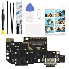 for Moto G Stylus 2020 Charging Port Replacement Kit, Moto G Stylus 2020 XT2043, XT2043-4 Dock Board USB-C Connector, with Toolkit & Instruction Manual