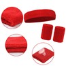 3PCS Sweatband Set, Sweat Bands Wristbands Soft Thickened Sweatband and