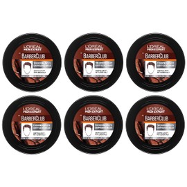 L'Oréal Paris Men Expert Barber Club Thickening Paste, Pack of 6 (6 x 75 ml)