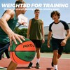 AXGUIQ 3LBS Weighted Heavy Training Size 7 Basketball 29.5", Composite