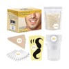 Nose Wax Kit - 120g White Wax, Includes 30 Applicators for Quick & Painless Nose Hair Removal, Long Lasting, Perfect for Men and Women, 20-30 Uses