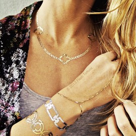 Original FLASH TATTOOS – The popular gold tattoos from the USA – temporary tattoos Flash Chloe