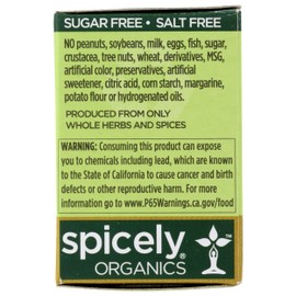 Spicely Organic Seasoning, Mexican - Compact