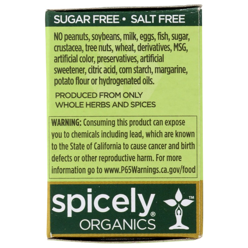 Spicely Organic Seasoning, Mexican - Compact