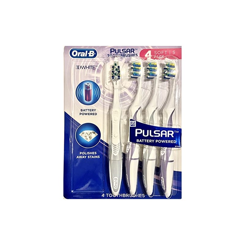 Oral B 3D White Luxe 4 Count (Pack of 1)