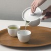 Oda Pottery Sparrow Tea Ceremony, 7.5 Teacup (White) (3), Made