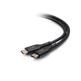 C2G 3.7M (12ft) USB-C® Male to USB-C Male Charging and Data Transfer Cable (20V 5A) - USB 2.0 (480Mbps)