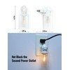 LOIWON Modern Plug in Night Light with On Off Switch,