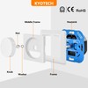 KYOTECH LED Dimmer Switch, Rotary Dimmer Flush-Mounted Dimmer Switch for