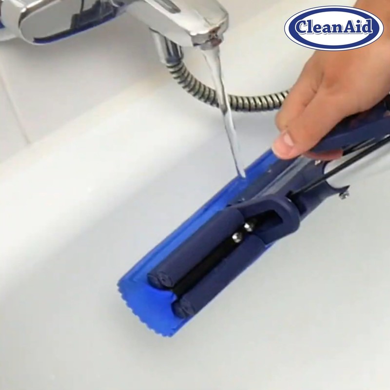 CleanAid OneTouch Easy Replacement Sponge - Mop, Floor Mop, Wring