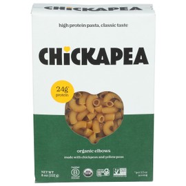 CHICKAPEA PASTA Organic Chickapeas & Lentils Elbows Pasta, 8 OZ