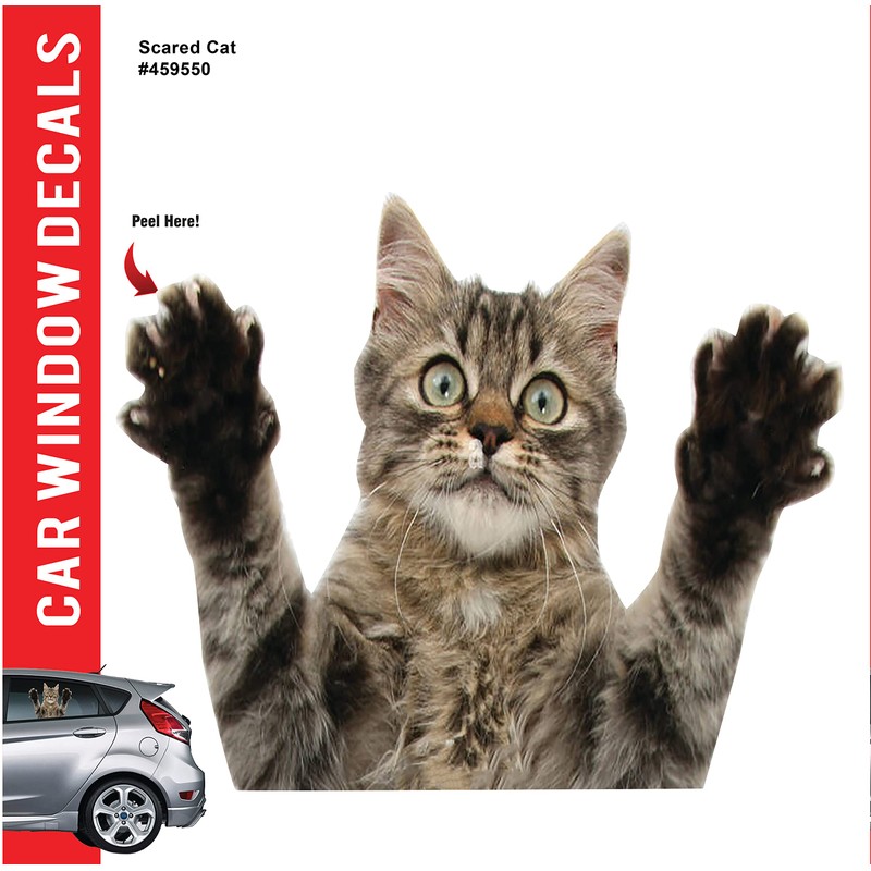 Aahs Engraving Animal Decals Car Stickers Funny Left Window Peel