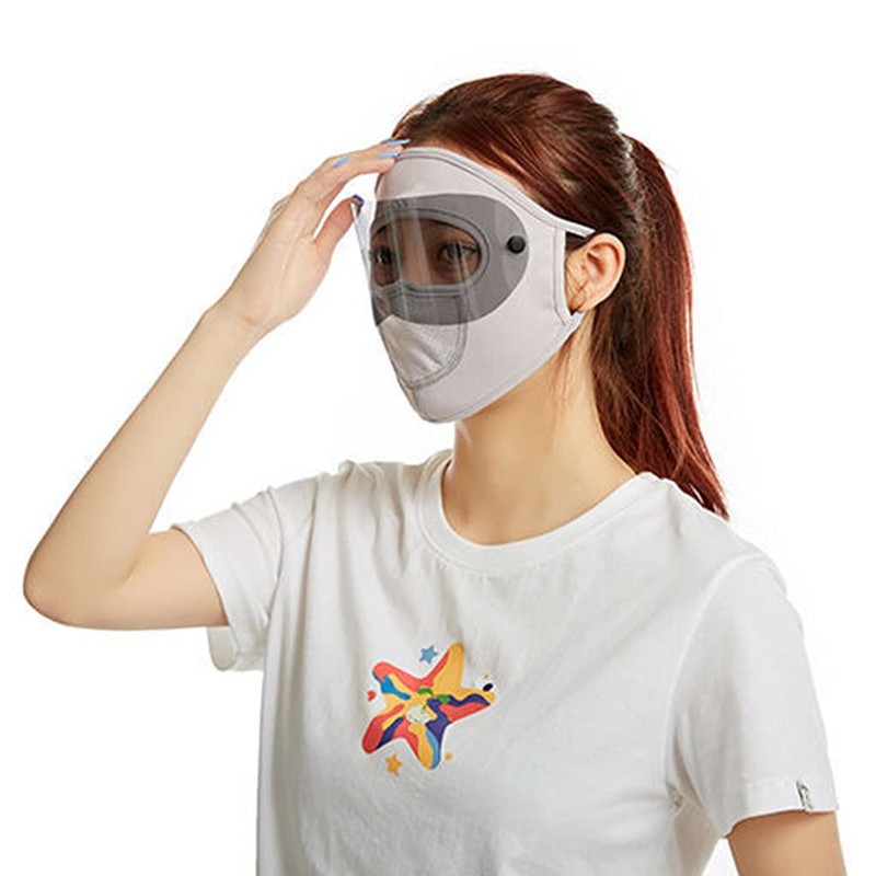 Gjyia Dust-proof Ice Silk Mask UV Blocking Sun Protection Multifunctional