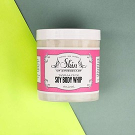 Skin Apothetique-Crema batida de soja, 16 oz, sabor vainilla y ciruela