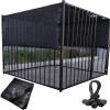 DUENEW Dog Kennel Shade Cover 90% Sunblock Shading Cloth Net