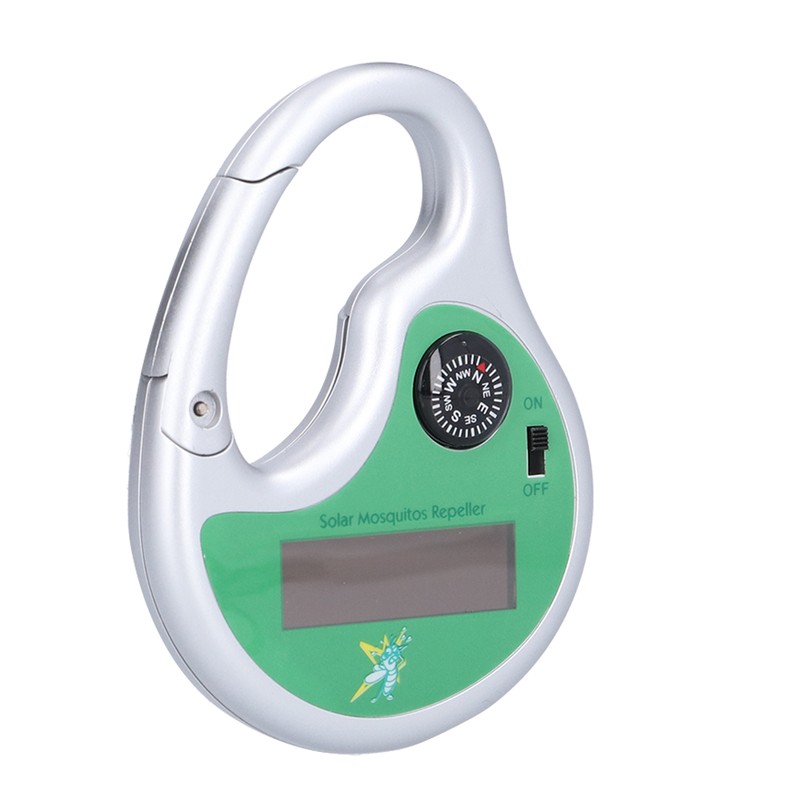 Solar Powered Mosquito Insect Repellent with Compass Outdoor Sports Camping