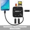 7-in-1 Micro USB OTG Hub Cable USB2.0/TF Card/MS Card/SD Card/M2