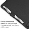 PU Leather 3-Ring Sheet Music Binder, A4/Letter Size Choir Folder