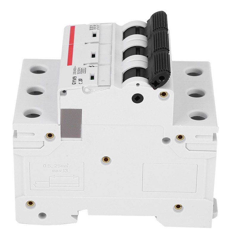 GYM9‑C65 Miniature Circuit Breaker 3 Poles 400VAC High Quality Circuit