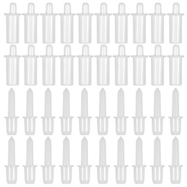 40 Pcs Shutter Repair Pins Spring Loaded Replacement Repair Pins Shutter Fasteners for Blind Slats Windows Cabinet (Two Size)