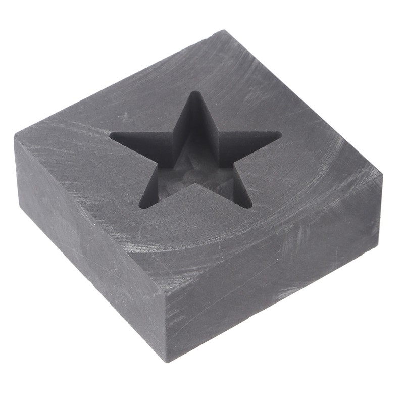 Graphite Casting Ingot Mould Mold Crucible Melting FivePointed Star Mould